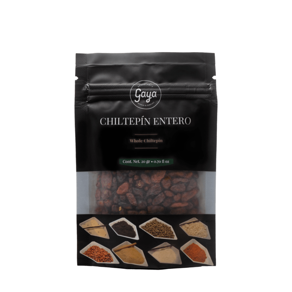 Chile Chiltepin Entero