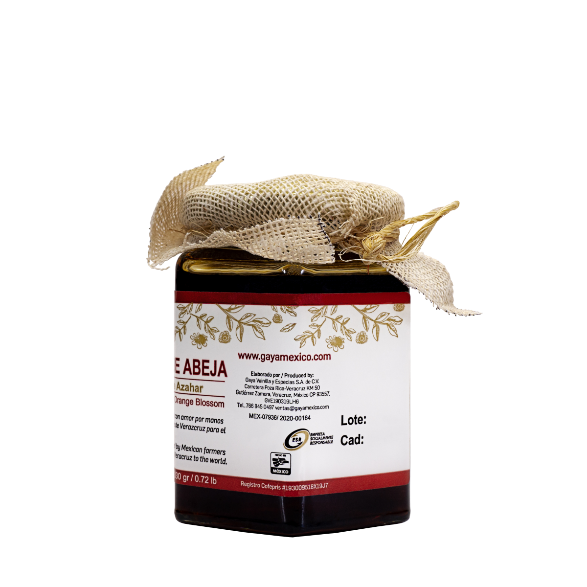 Miel de Abeja con Azahar 310gr 2