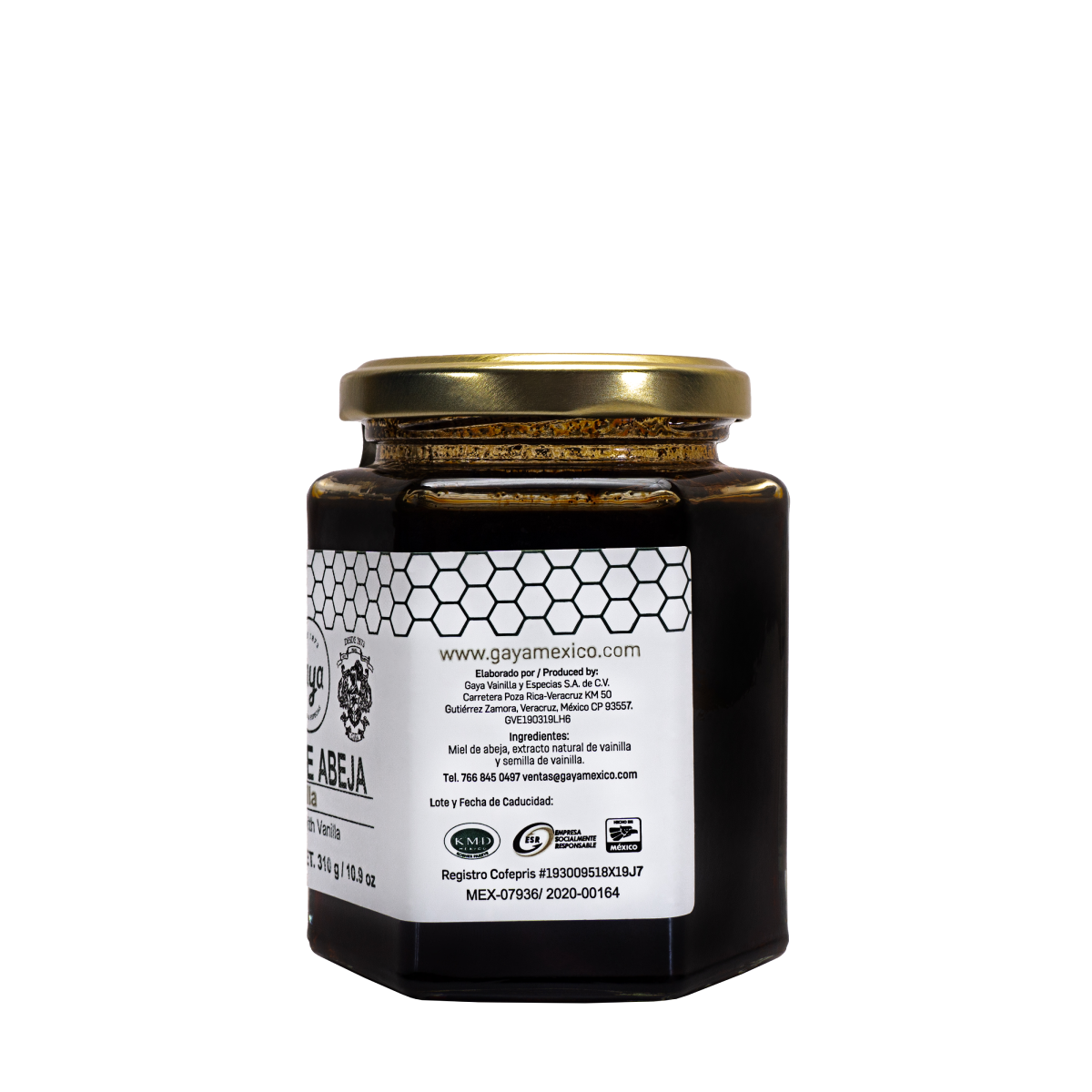 Miel de Abeja con Vainilla 310gr 2